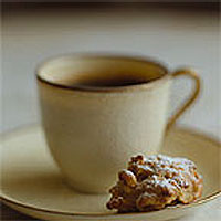 Coffee and pine nut biscotti