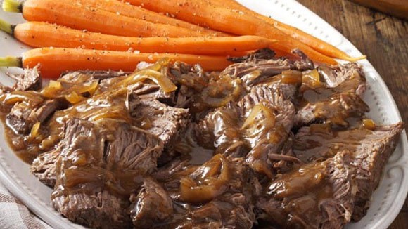 Coffee beef pot roast 