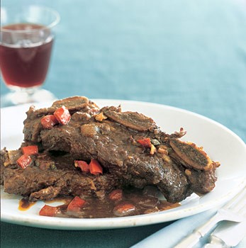 Coffee-braised short ribs with ancho chile