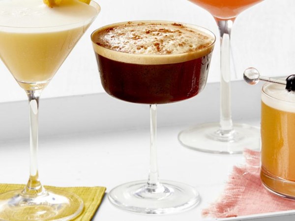 Coffee brandy frappé