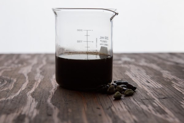 Coffee-cardamom bitters