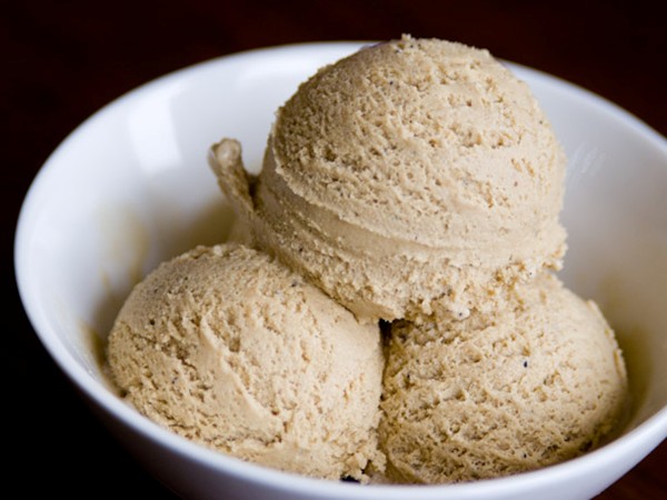 Coffee cardamom ice cream