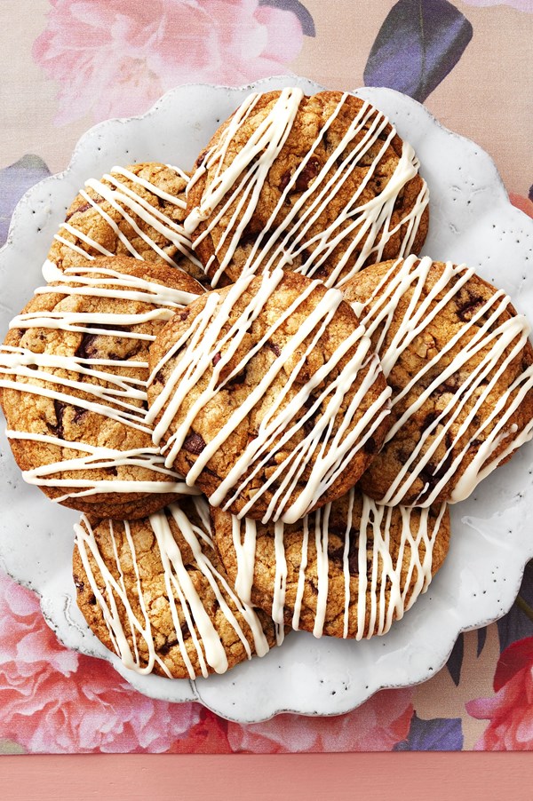 Coffee chocolate chunk cookies