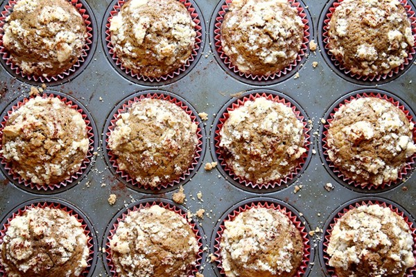 Coffee coffee cake muffins