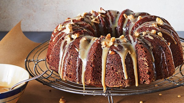 Coffee crème Bundt cake