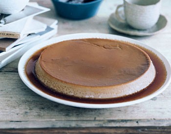 Coffee flan