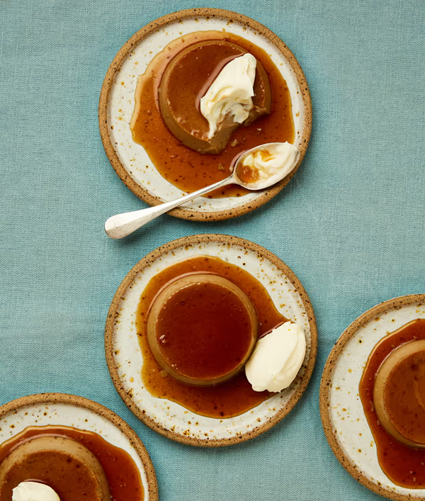 Coffee flan