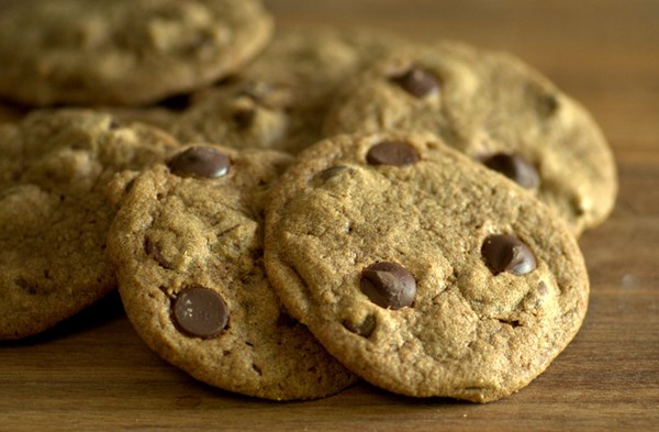 Coffee flour chocolate chip cookies