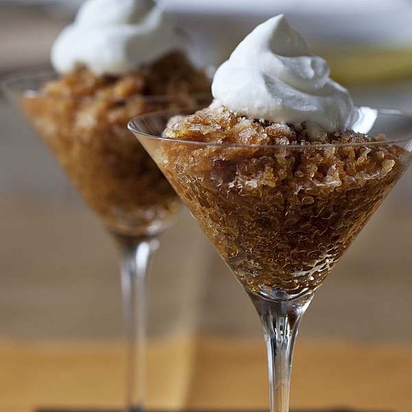 Coffee granita