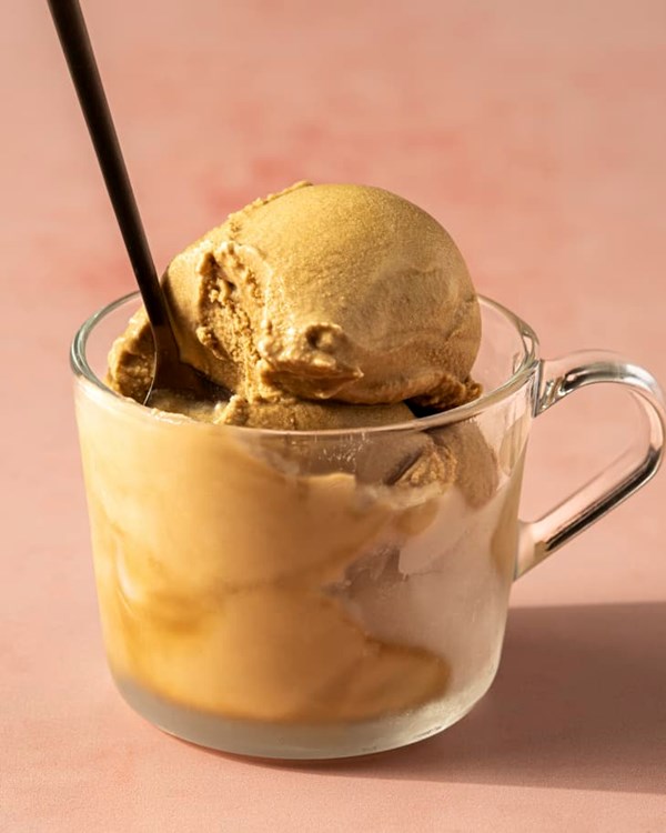 Coffee ice cream