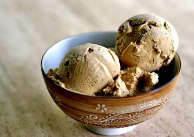Coffee ice cream