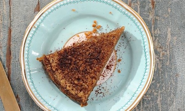 Coffee mascarpone cheesecake