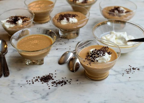 Coffee mousse pots
