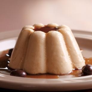 Coffee panna cotta