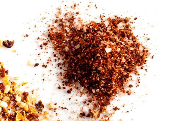 Coffee-paprika salt