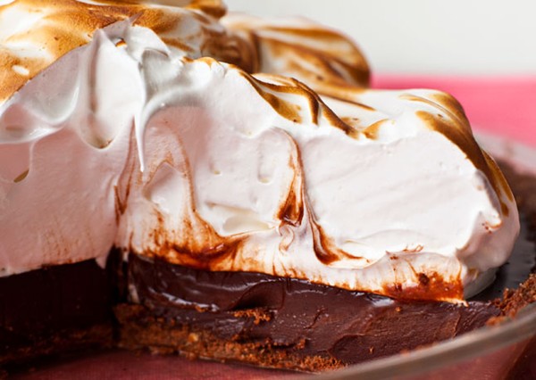 Coffee "s'mores" pie