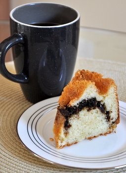 Coffee swirl coffee cake