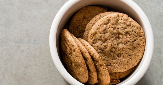 Coffee toffee cookies