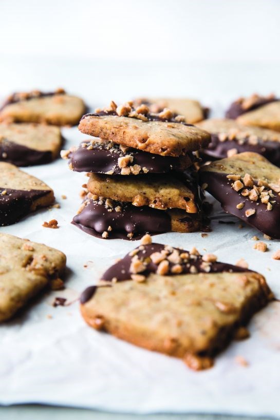 Coffee toffee shortbread