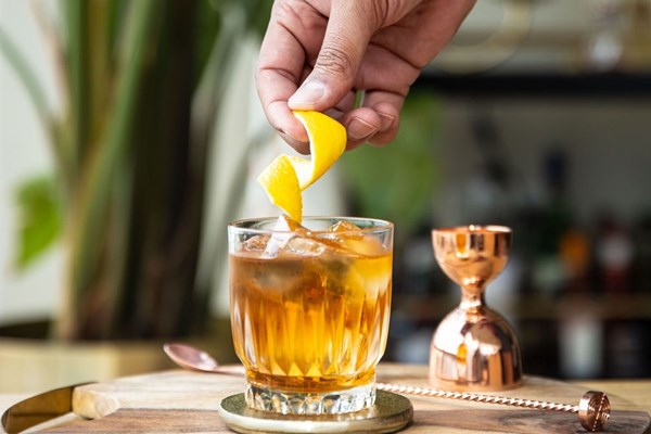 Cognac old fashioned