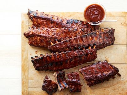 Cola barbecue ribs