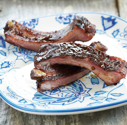 Cola-barbecued ribs