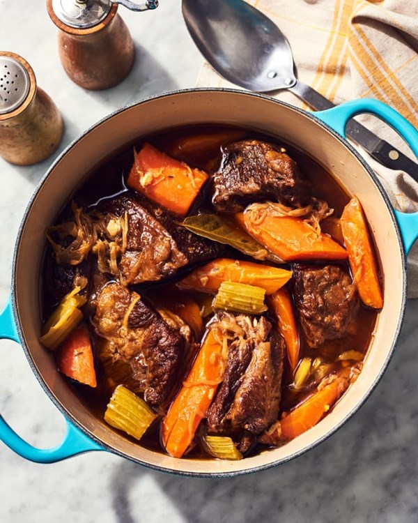 Cola-braised short ribs