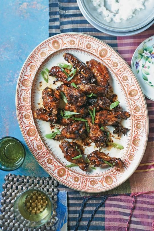 Cola chicken wings
