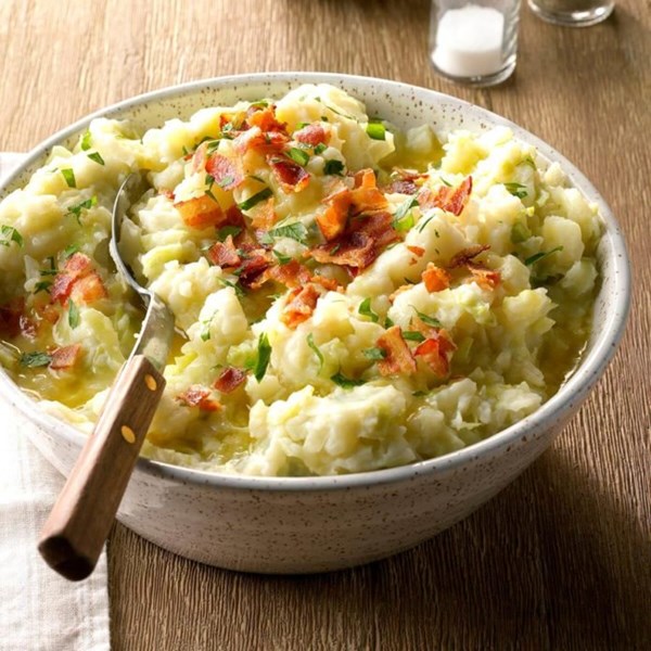 Colcannon potatoes