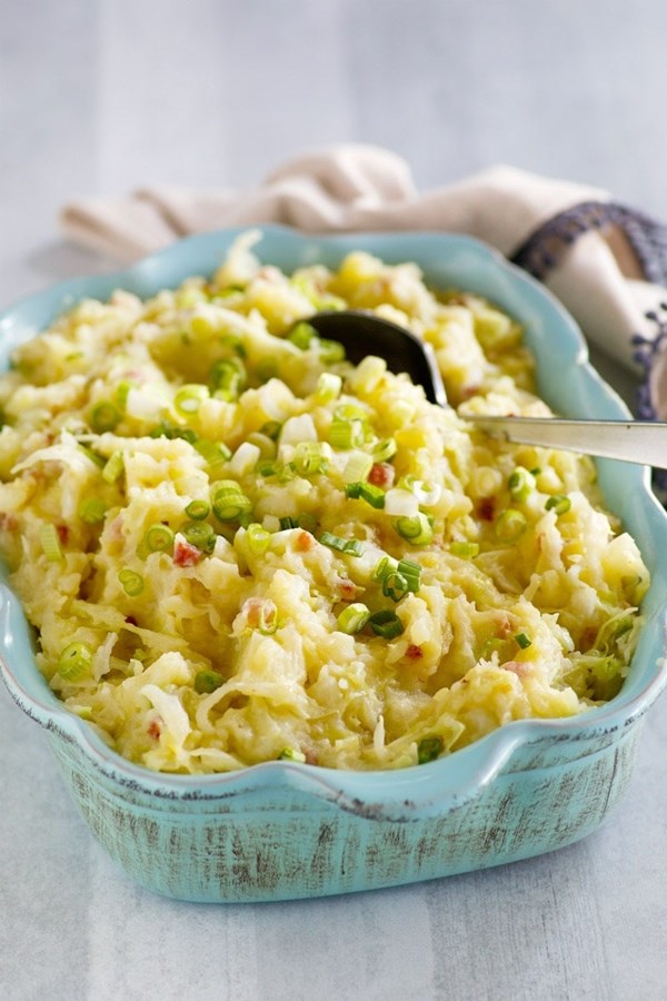 Colcannon potatoes