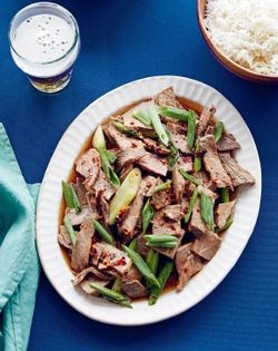 Cold beef salad