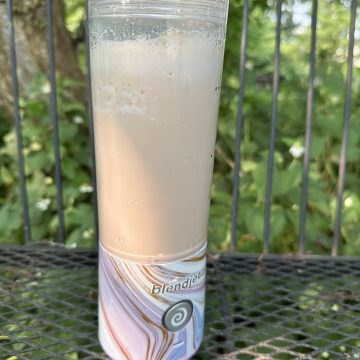 Cold brew caramel shake