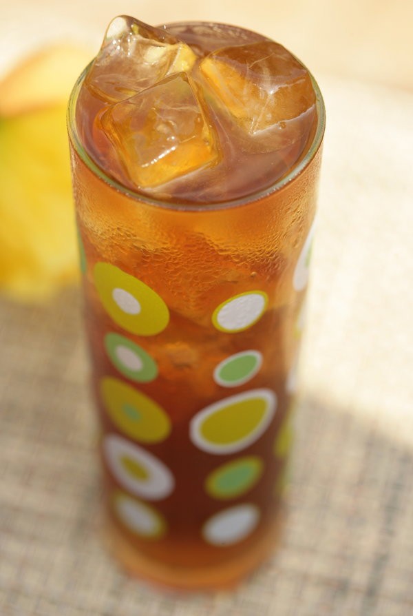 Cold-brewed iced coffee