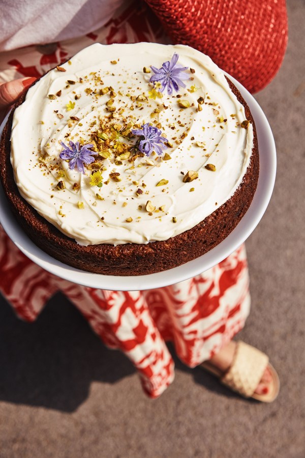 Cold carrot cake