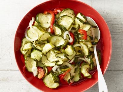 Cold cucumber salad