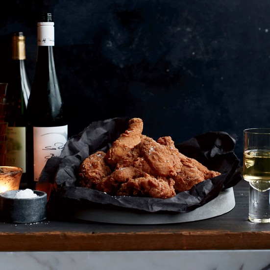 Cold fried chicken