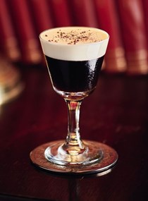 Cold Kiwi coffee