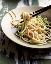 Cold peanut-sesame noodles
