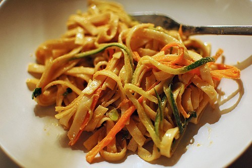 Cold sesame noodles