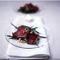 Cold spiced fillet of beef