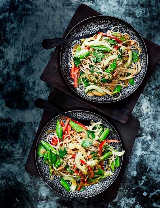 Cold Szechuan noodles