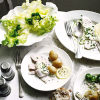 Cold tarragon chicken