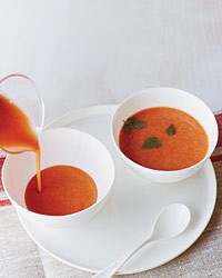 Cold watermelon soup