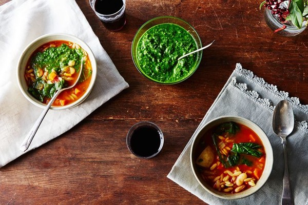 Cold-weather soupe au pistou