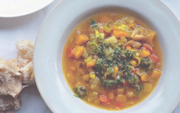 Cold weather soupe au pistou