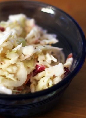 Coleslaw for pulled pork sandwiches (or for anything, really)