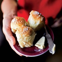 Colicchio & Sons' Parker House rolls