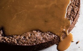 Colin Perry's sorghum and apple sticky pudding