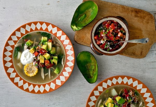 Colombian-style chicken, short rib and potato stew