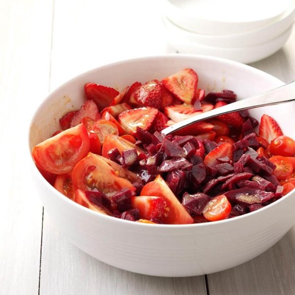 Color it ruby salad